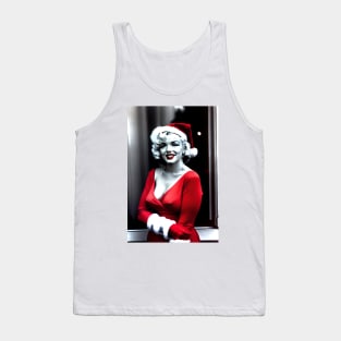 Santa Marilyn (Celebrity Christmas) Tank Top